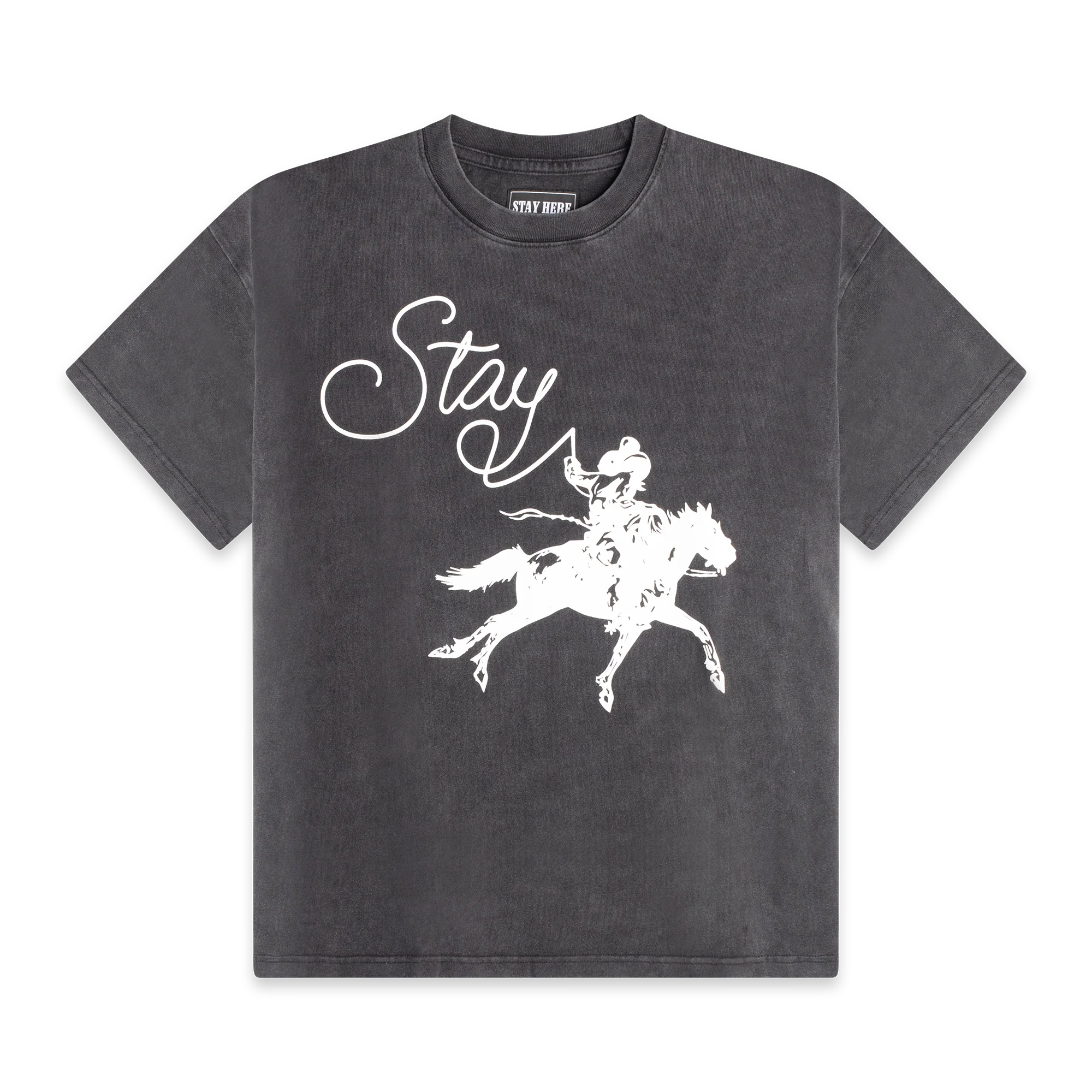 GET BACK ON THE SADDLE TEE