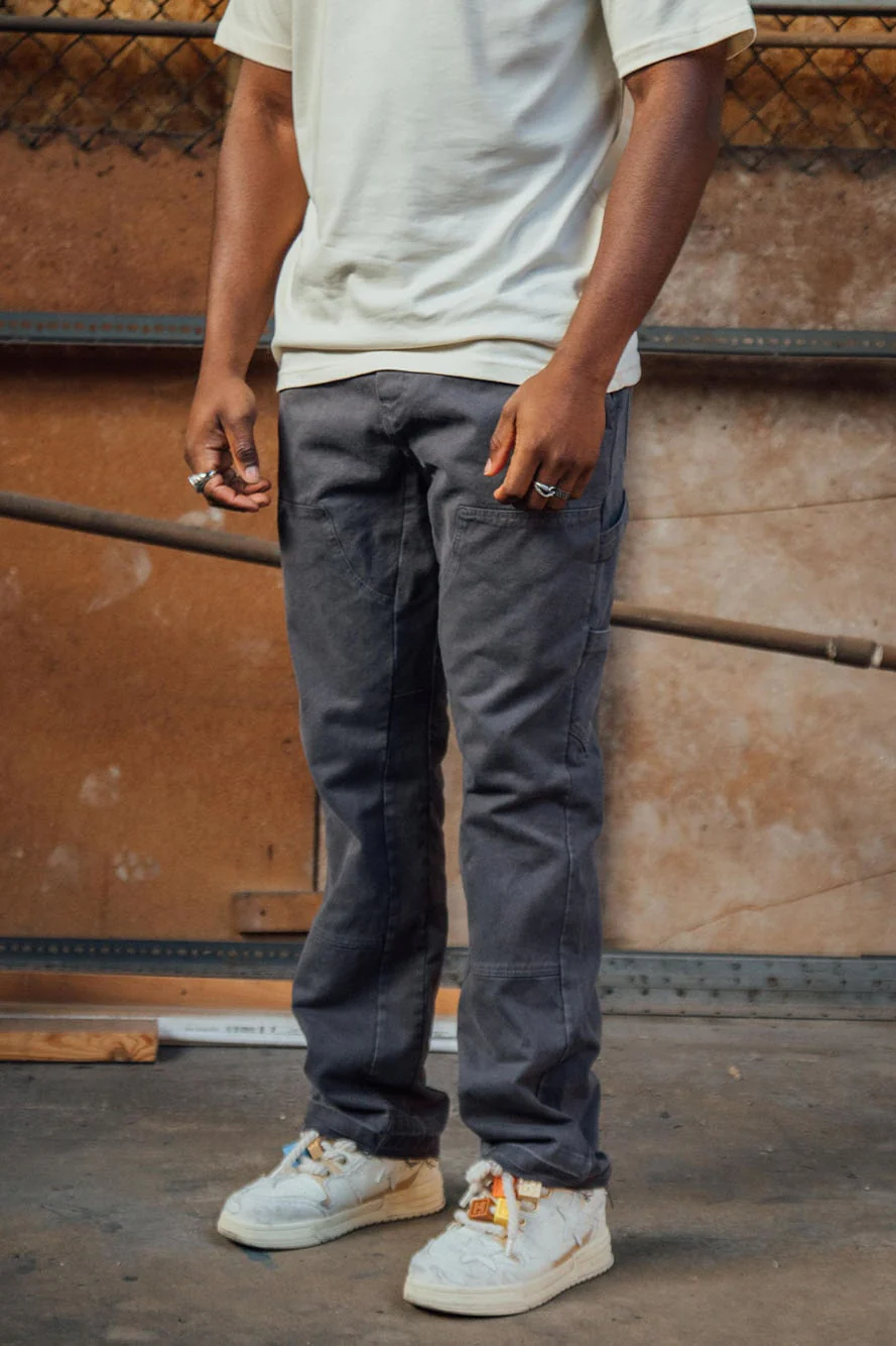 Grey Carpenter Cargos
